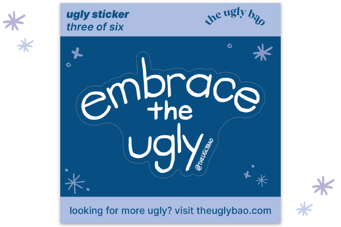 ugly sticker 3 of 6